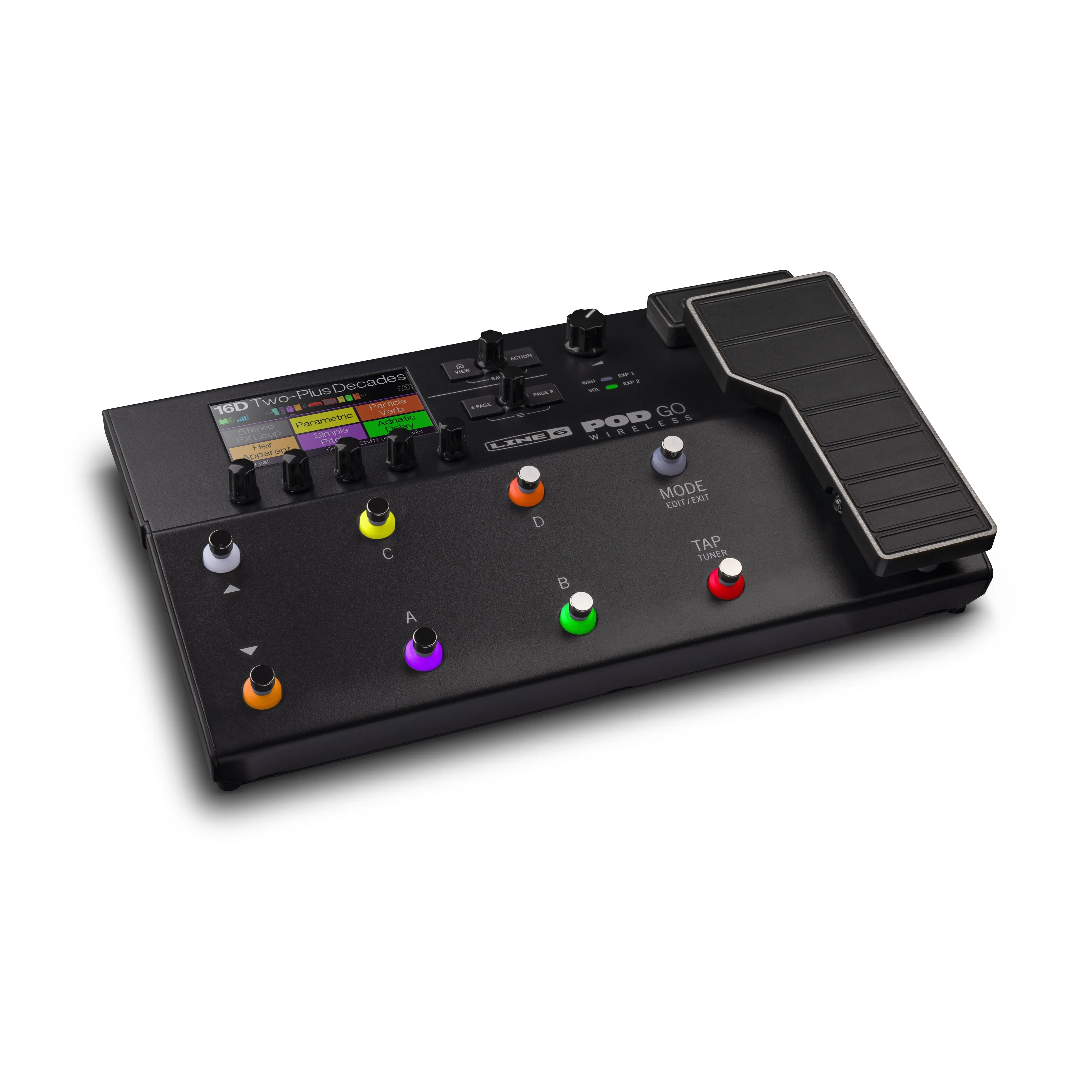 Line 6 PODGO-WIRELESS POD Guitar Processor w/ Built-in Wireless