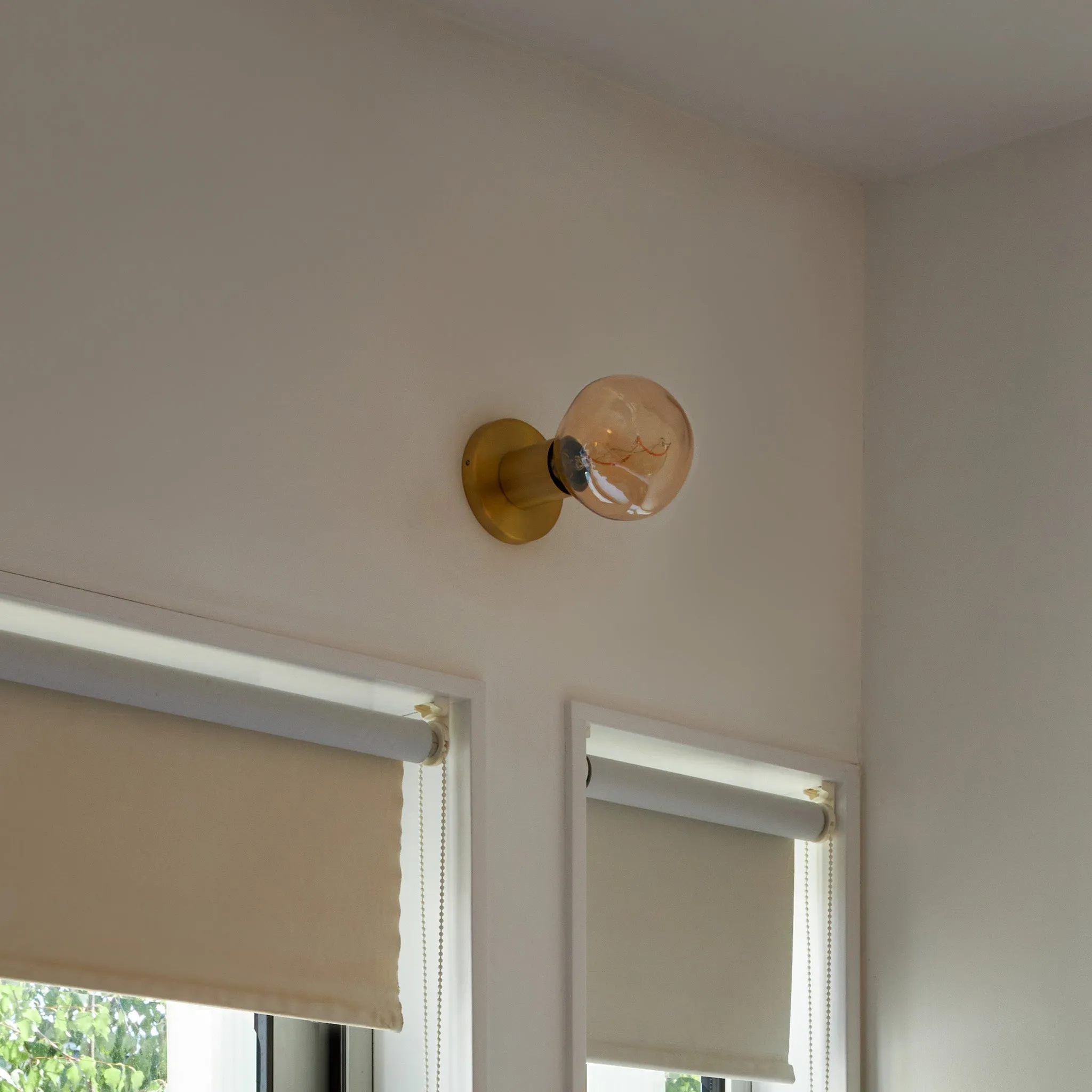 Lochan Wall Light in Brass   Voronoi I