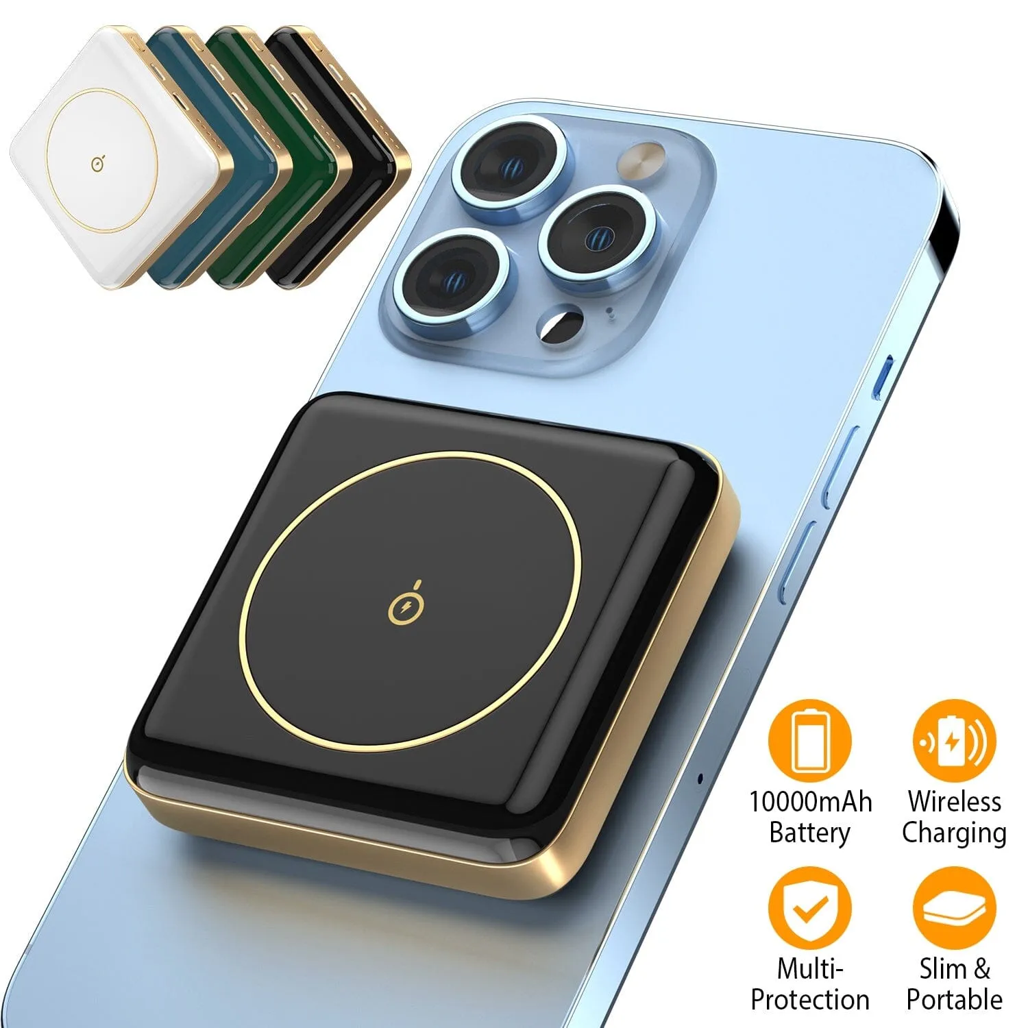 Magnetic Wireless Power Bank 10000mAh Magnetic Portable Charger Magsafe