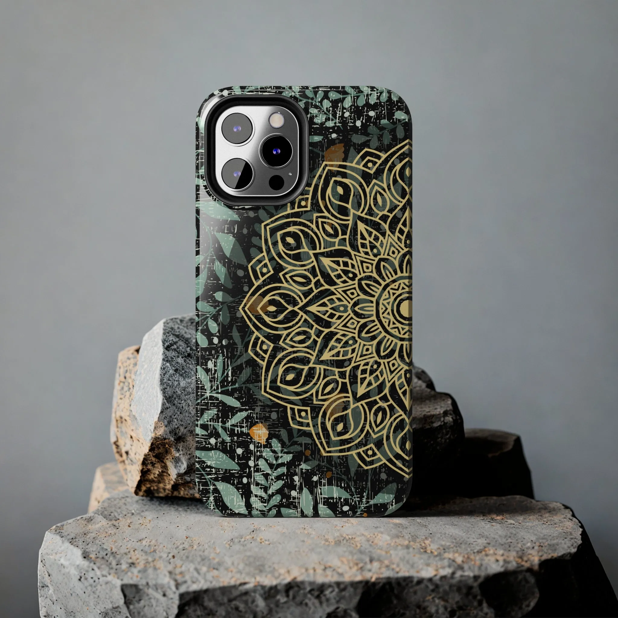 Mandala Floral iPhone Case: Elegant Fusion of Art and Nature