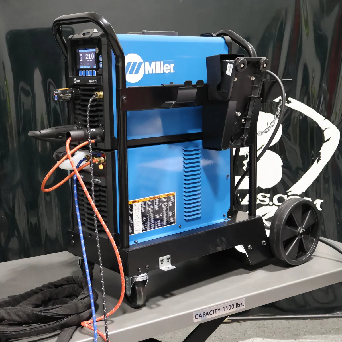 Miller Dynasty 210 Complete w/ CPS and Wireless Foot Control - 951936