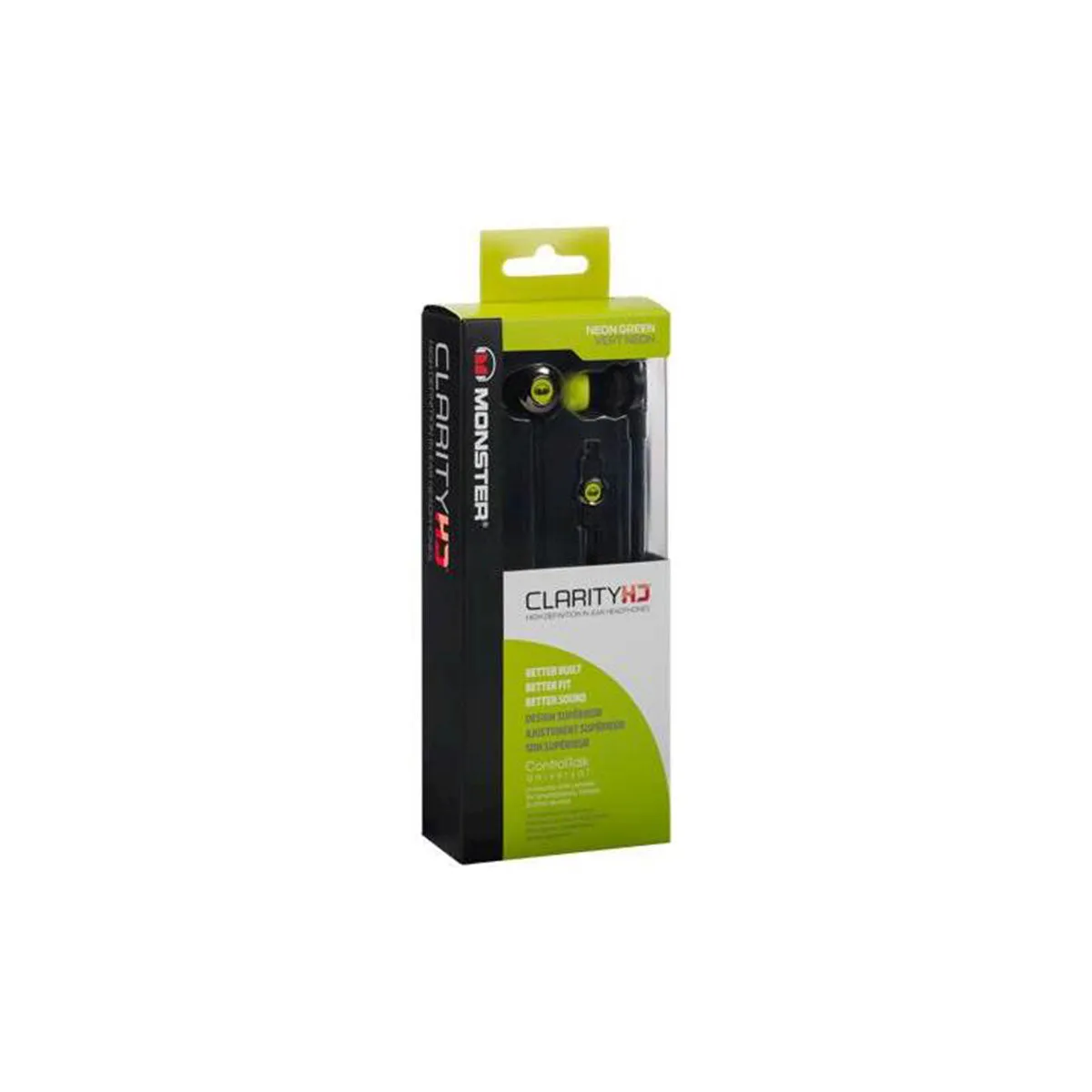 Monster Clarity HD In-Ear Headphones - Green