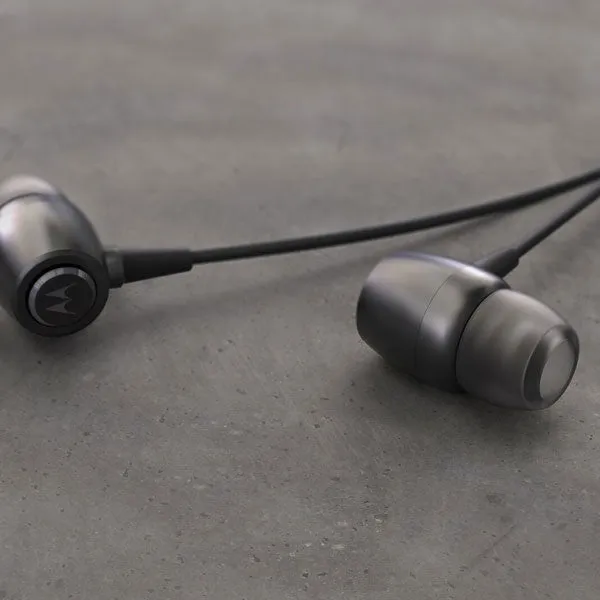 Motorola 3MM Earbuds Metal - Black
