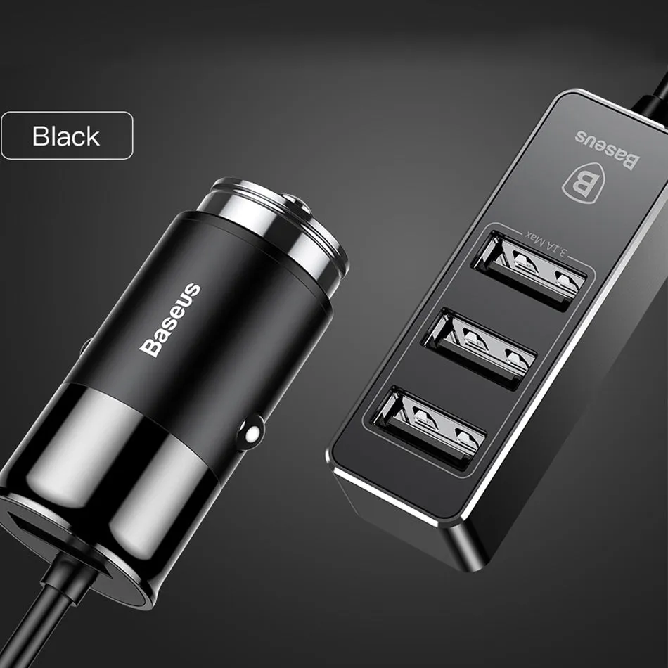 Multi-function belt line car mobile phone charger