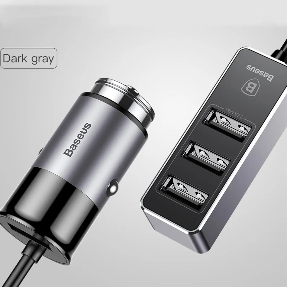 Multi-function belt line car mobile phone charger