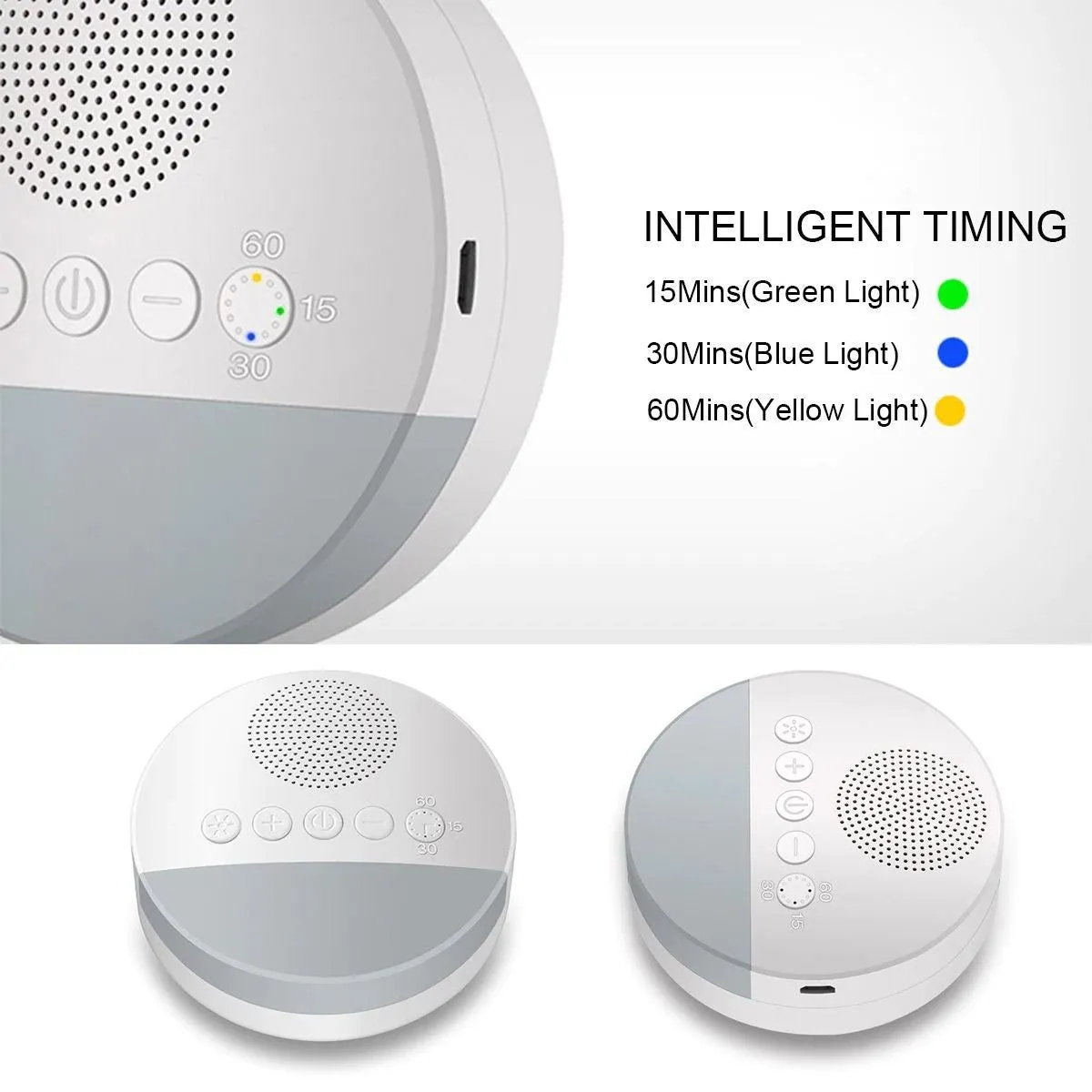 Nature Soothing Baby Sound Machine White Noise Machine for Baby