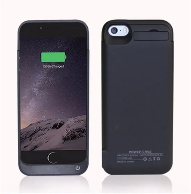 NENG 4200mAh Portable Backup External Battery Charger Case For iphone5 SE  Powerbank Charging Case For iPhone 5C 5S Battery Case