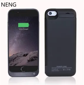 NENG 4200mAh Portable Backup External Battery Charger Case For iphone5 SE  Powerbank Charging Case For iPhone 5C 5S Battery Case