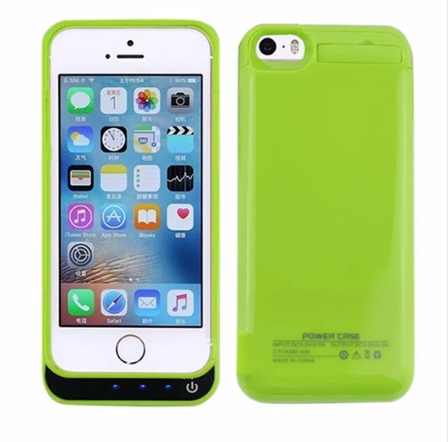 NENG 4200mAh Portable Backup External Battery Charger Case For iphone5 SE  Powerbank Charging Case For iPhone 5C 5S Battery Case