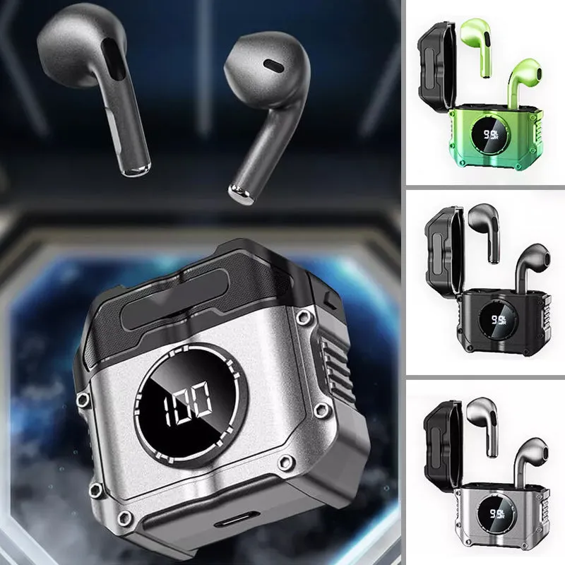 Noise Cancelling Digital Display Bluetooth Headphones