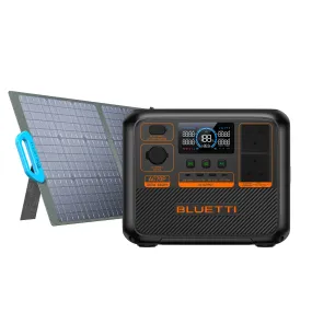 Off-grid kit: Bluetti AC70P portable solar power station   MP200 foldable solar panel