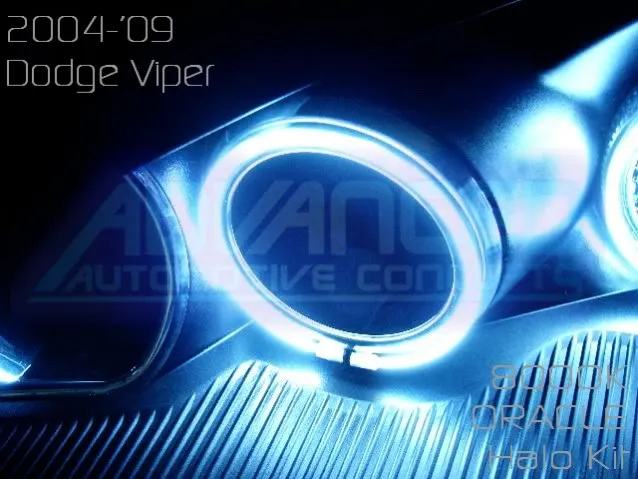 ORACLE Lighting 2003-2012 Dodge Viper SRT-10 LED Headlight Halo Kit