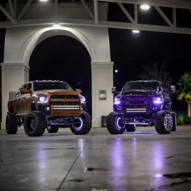 ORACLE Lighting 2013-2018 Ram 1500/2500 Projector Style LED Headlight Halo Kit