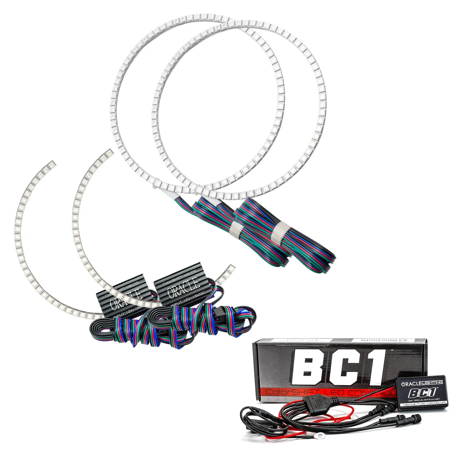ORACLE Lighting 2014-2017 Toyota Tundra LED Dual Halo Headlight Kit