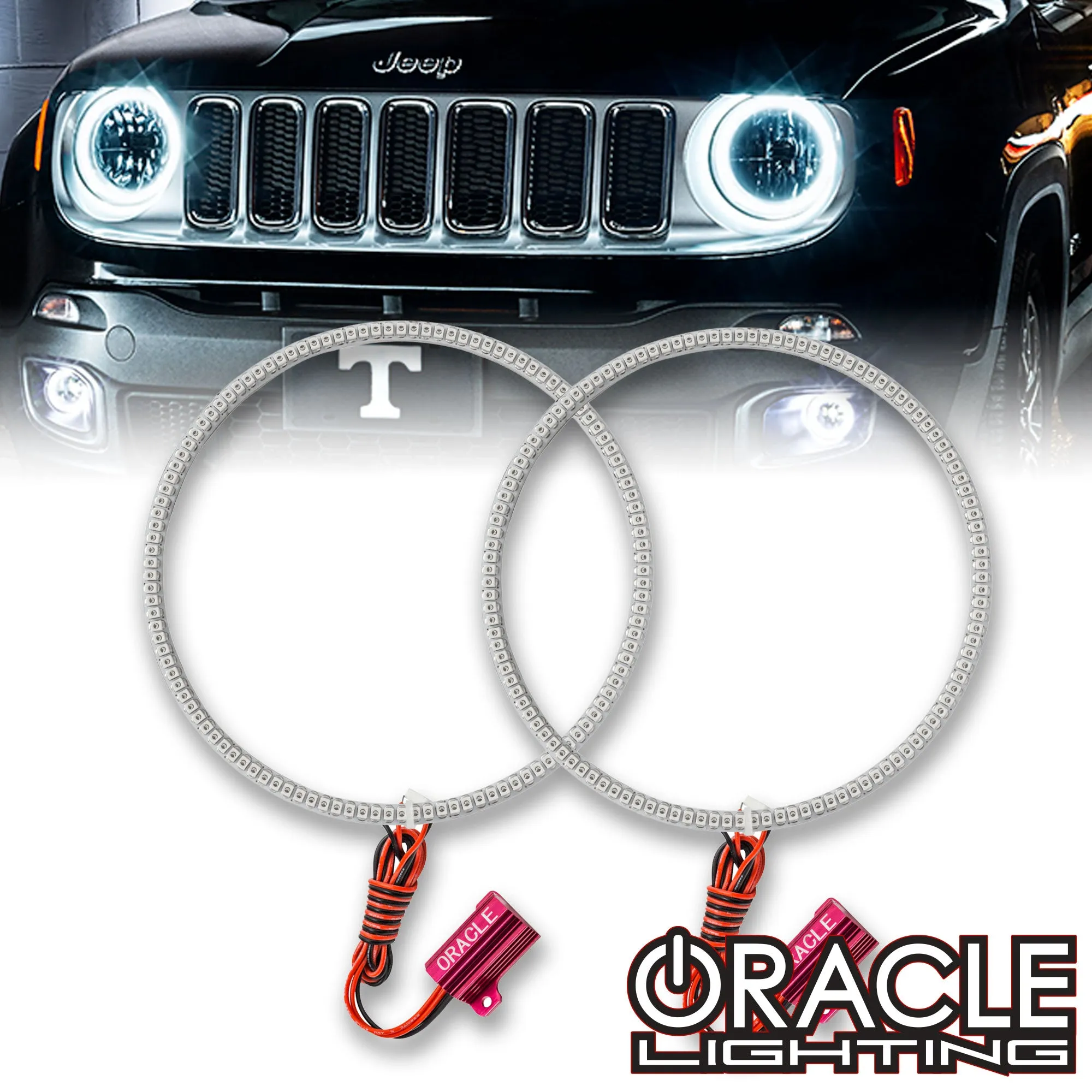 ORACLE Lighting 2015-2023 Jeep Renegade LED Headlight Halo Kit