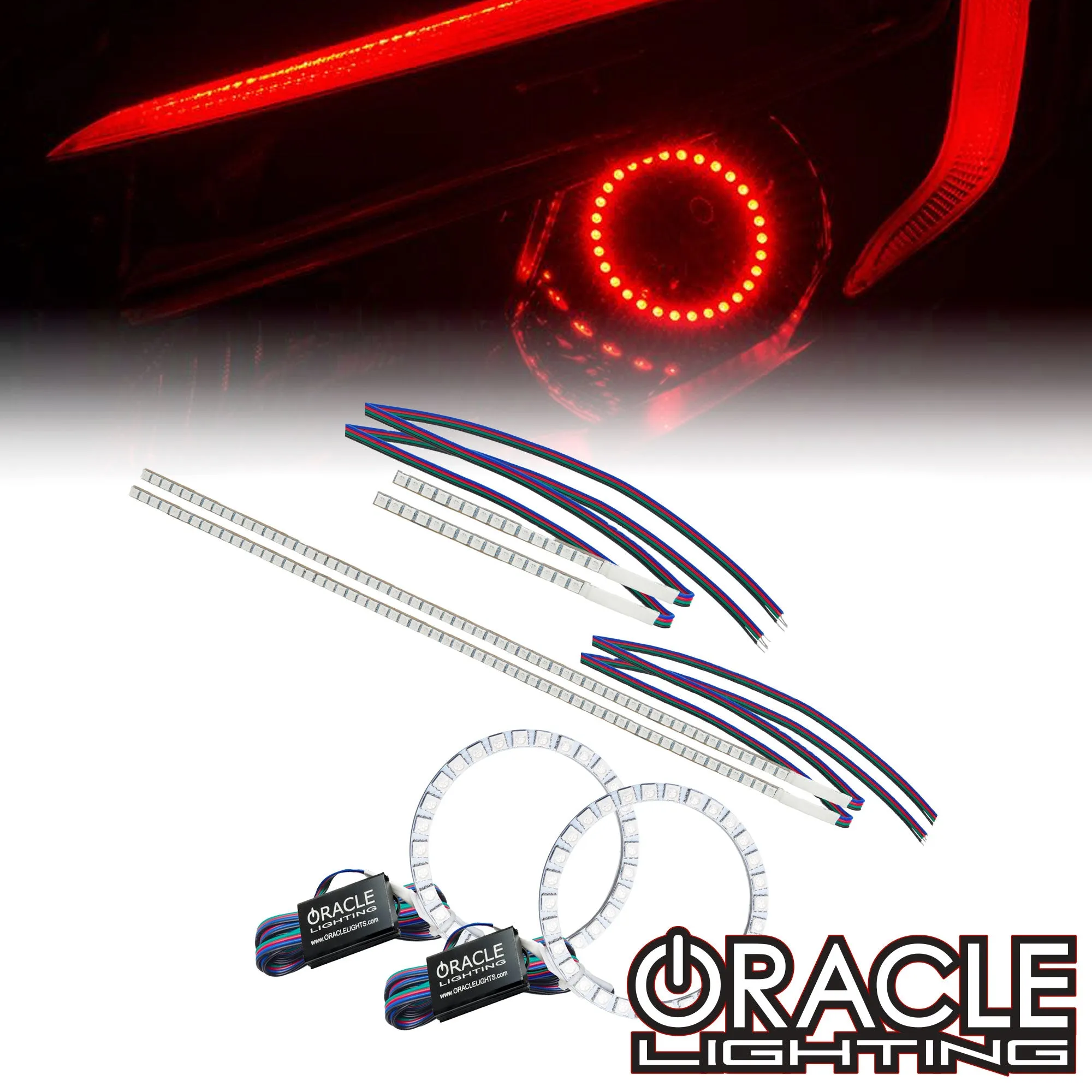 ORACLE Lighting 2016-2018 Honda Ridgeline ColorSHIFT DRL Upgrade w/Halo Kit