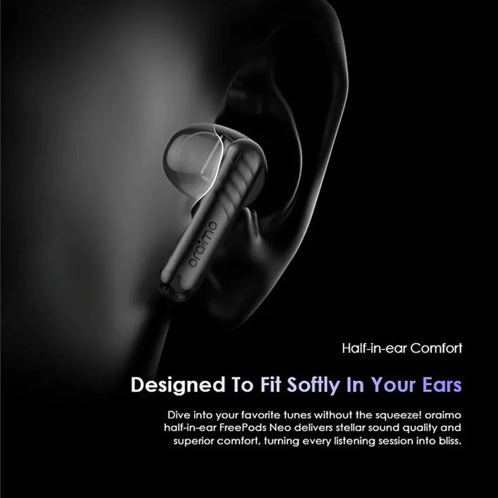 Oraimo FreePods Neo OTW-330S Earbuds - Black