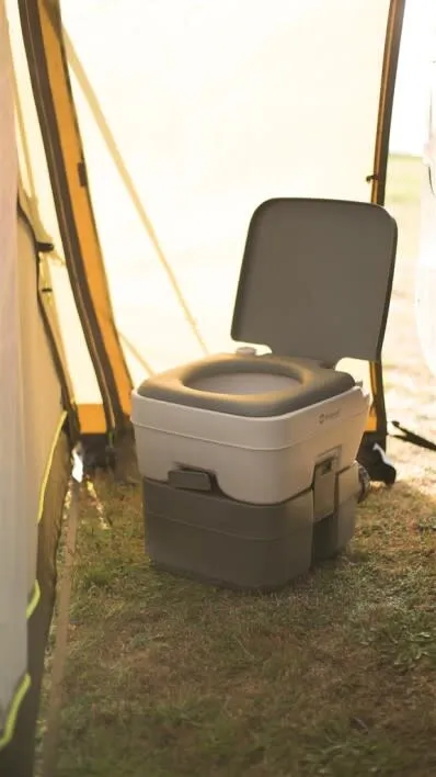 Outwell 20 L Portable Toilet Black &amp; Grey | Buy Outwell 20 L Portable Toilet Black &amp; Grey here | Outnorth