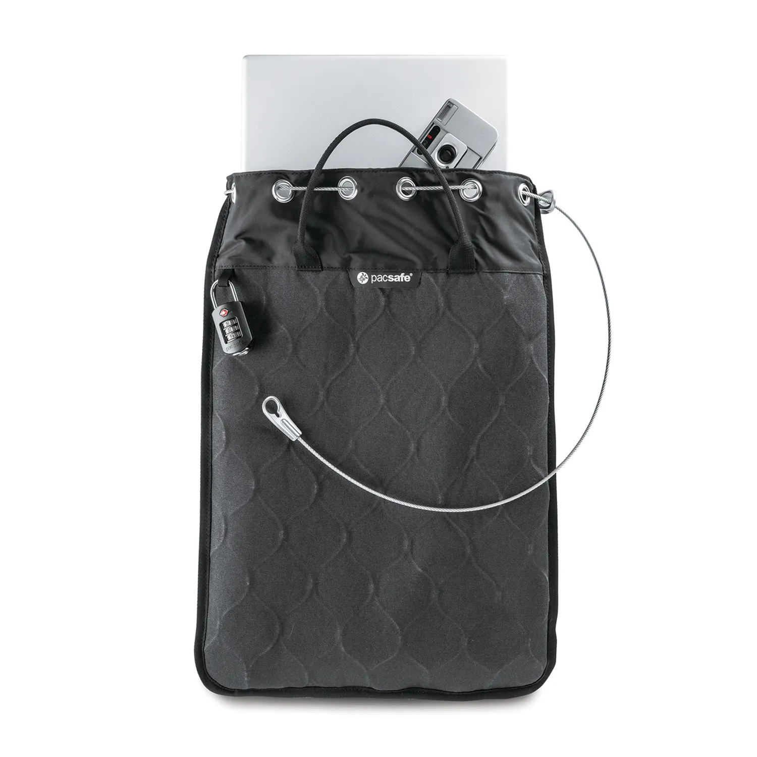 Pacsafe Travelsafe 12L GII Portable Safe Black | Buy Pacsafe Travelsafe 12L GII Portable Safe Black here | Outnorth