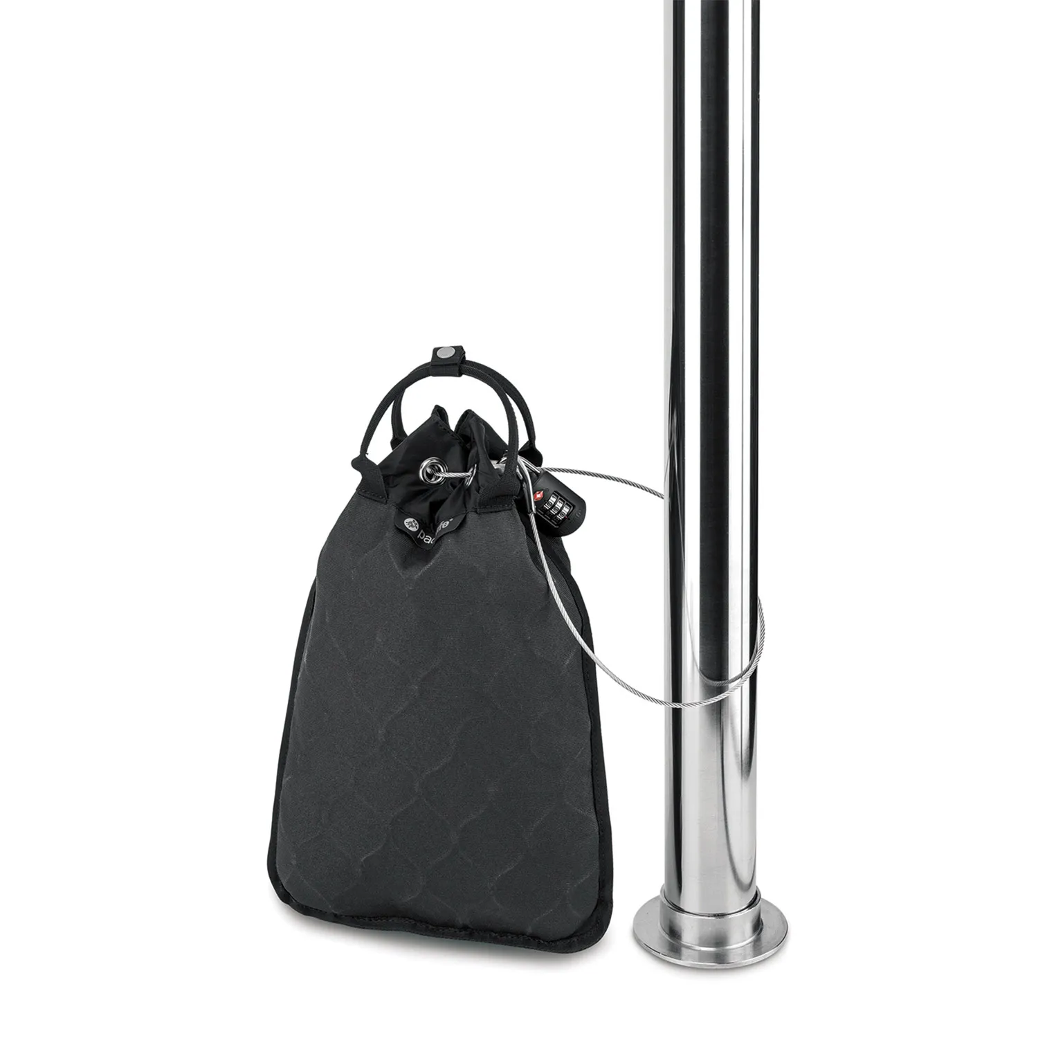 Pacsafe Travelsafe 5L GII Portable Safe Black | Buy Pacsafe Travelsafe 5L GII Portable Safe Black here | Outnorth