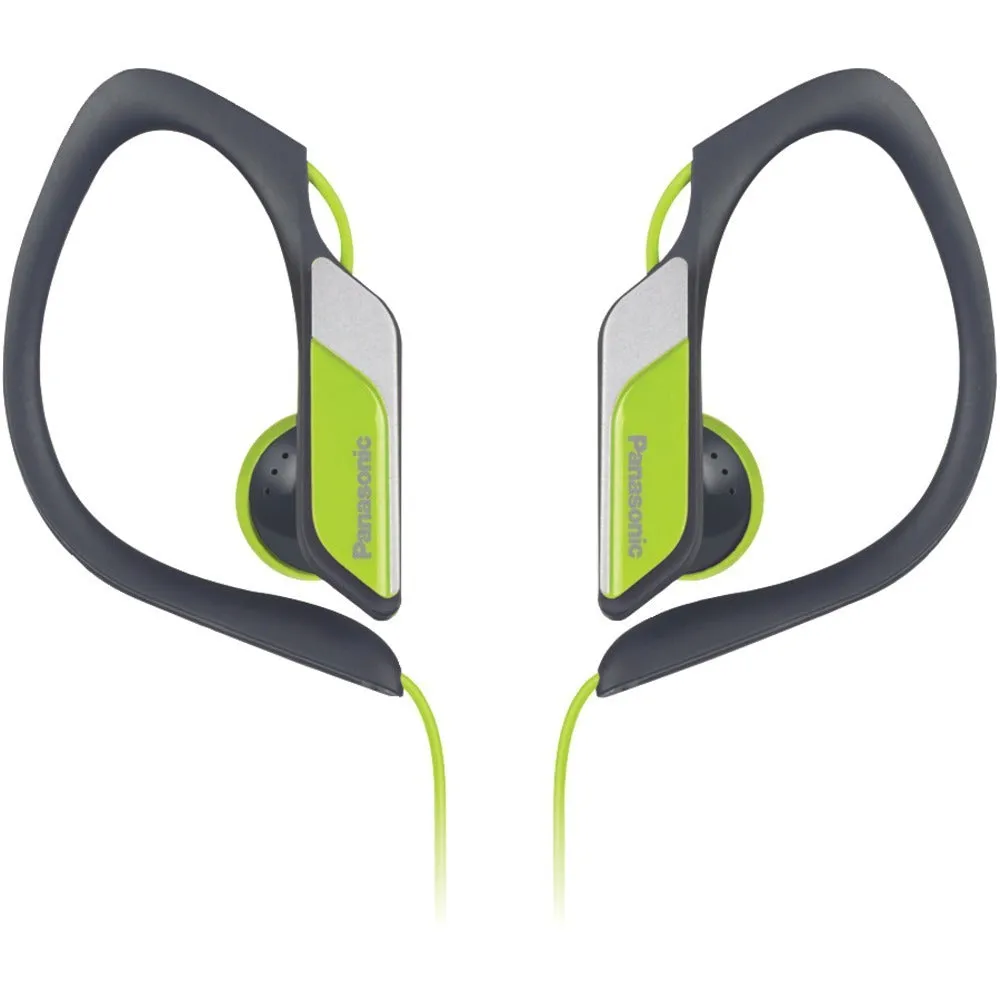 PANASONIC RP-HS34-Y Sweat-Resistant Sports Earbuds (Neon)