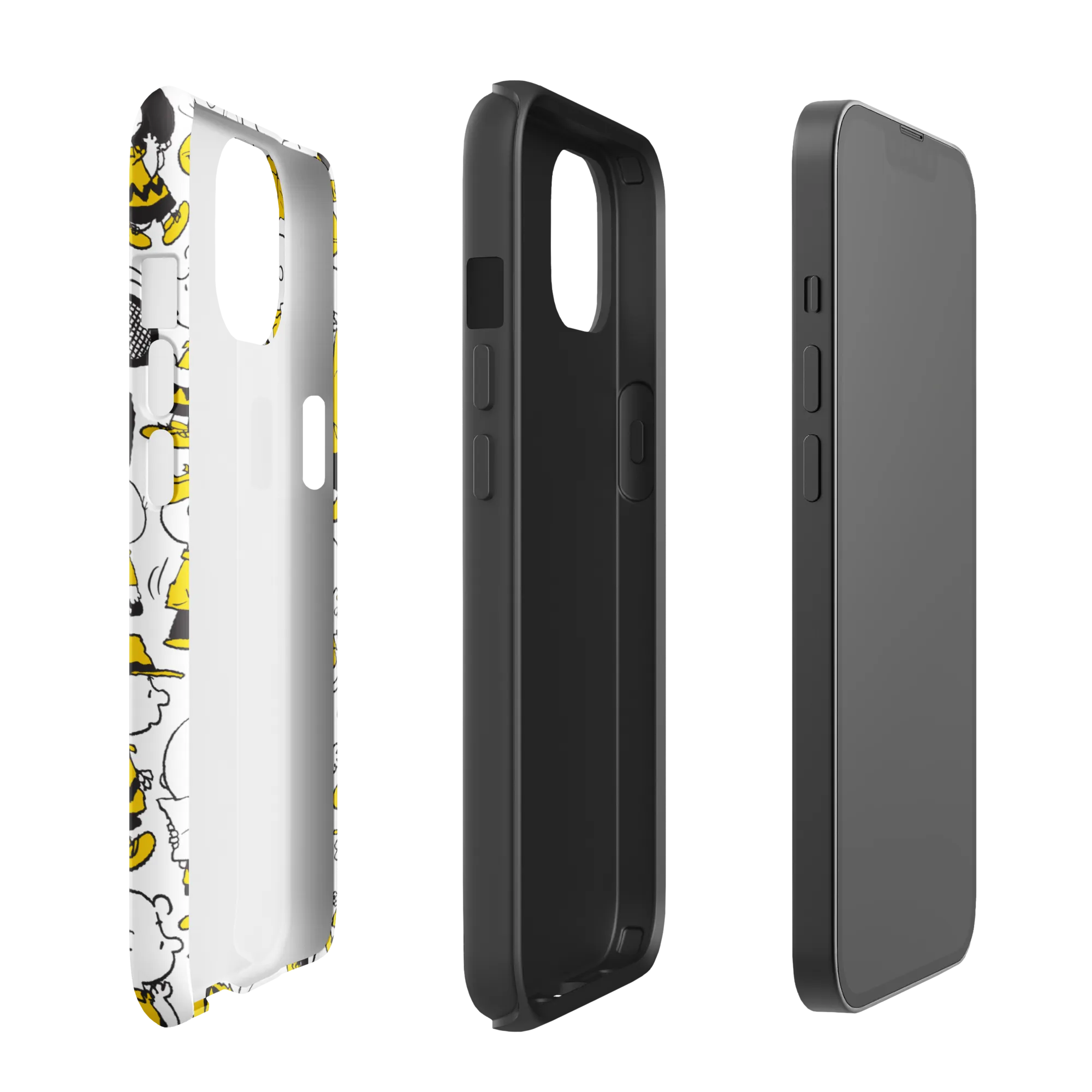 Peanuts Charlie Brown Pattern Tough Phone Case - iPhone