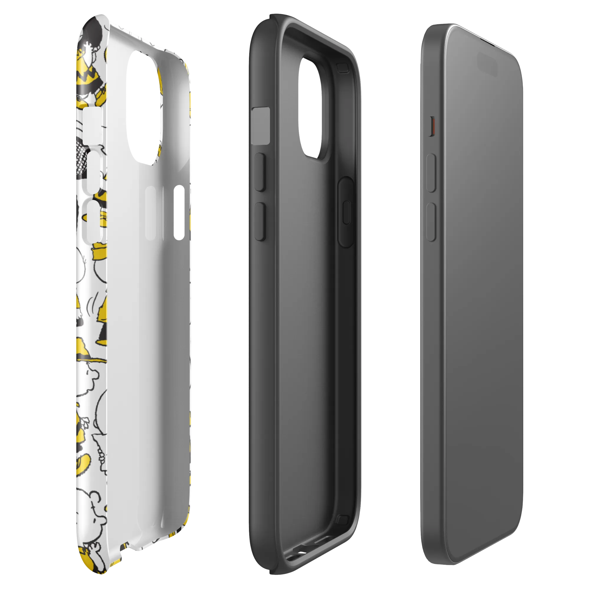 Peanuts Charlie Brown Pattern Tough Phone Case - iPhone