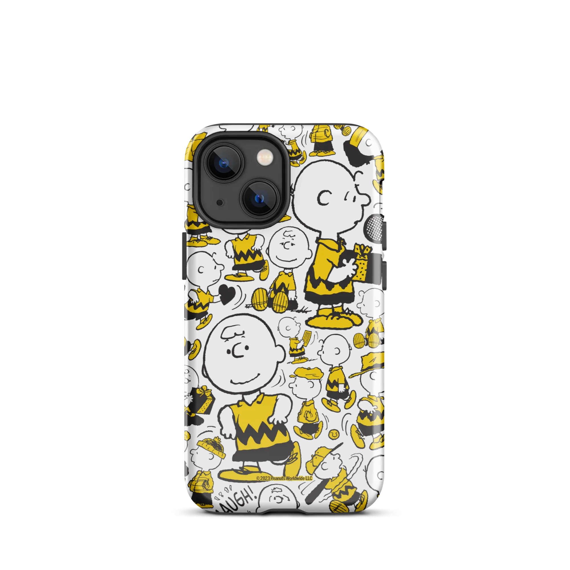Peanuts Charlie Brown Pattern Tough Phone Case - iPhone