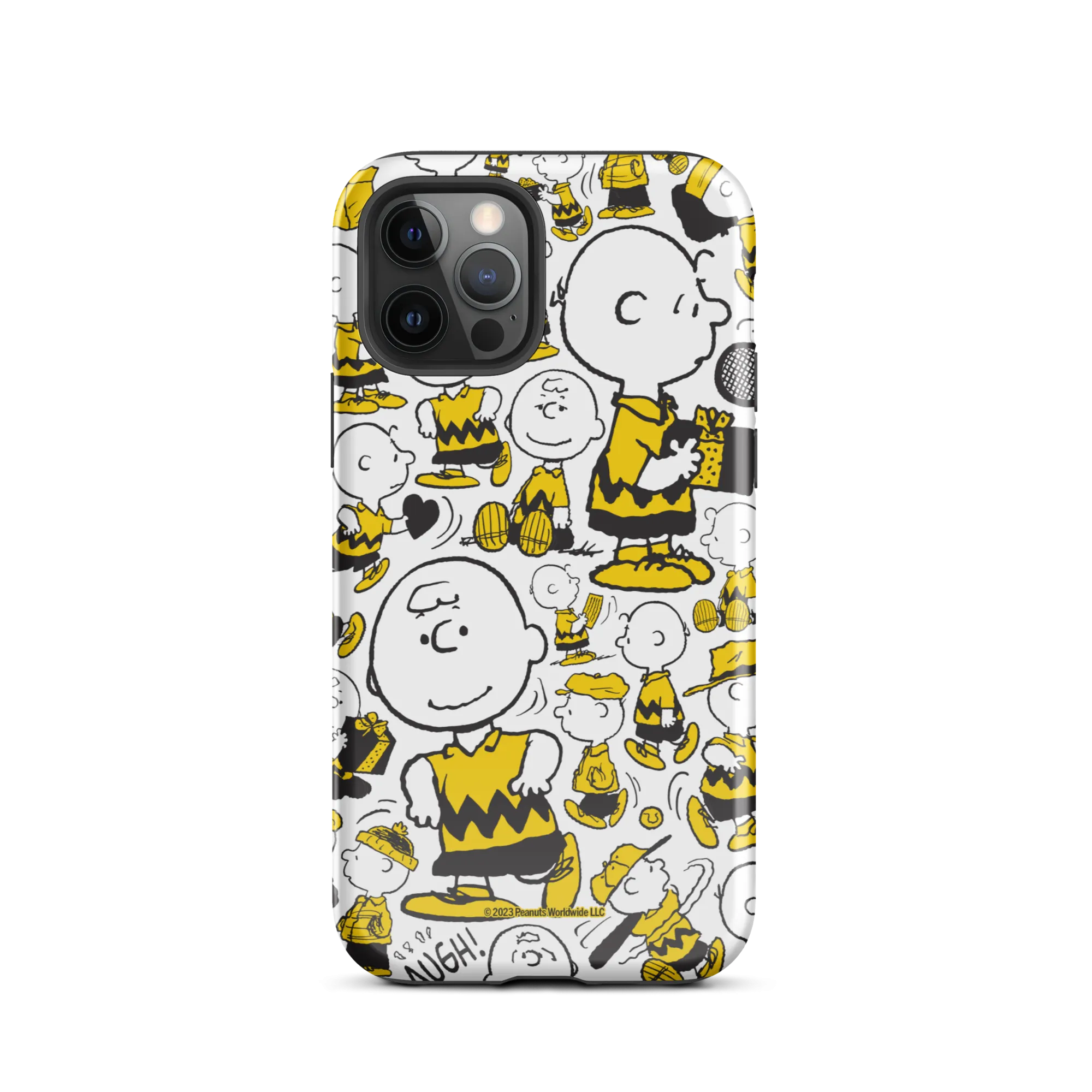Peanuts Charlie Brown Pattern Tough Phone Case - iPhone