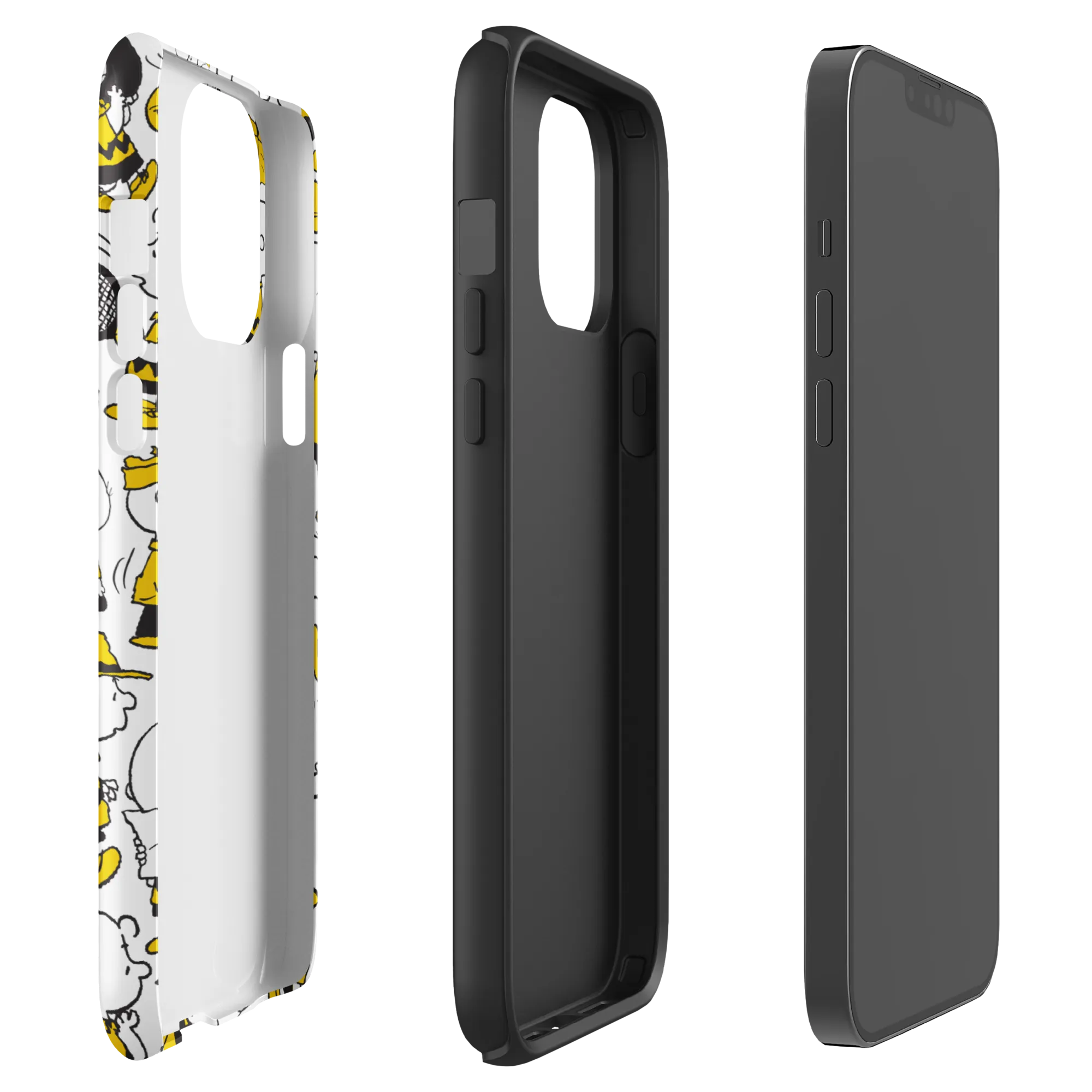Peanuts Charlie Brown Pattern Tough Phone Case - iPhone