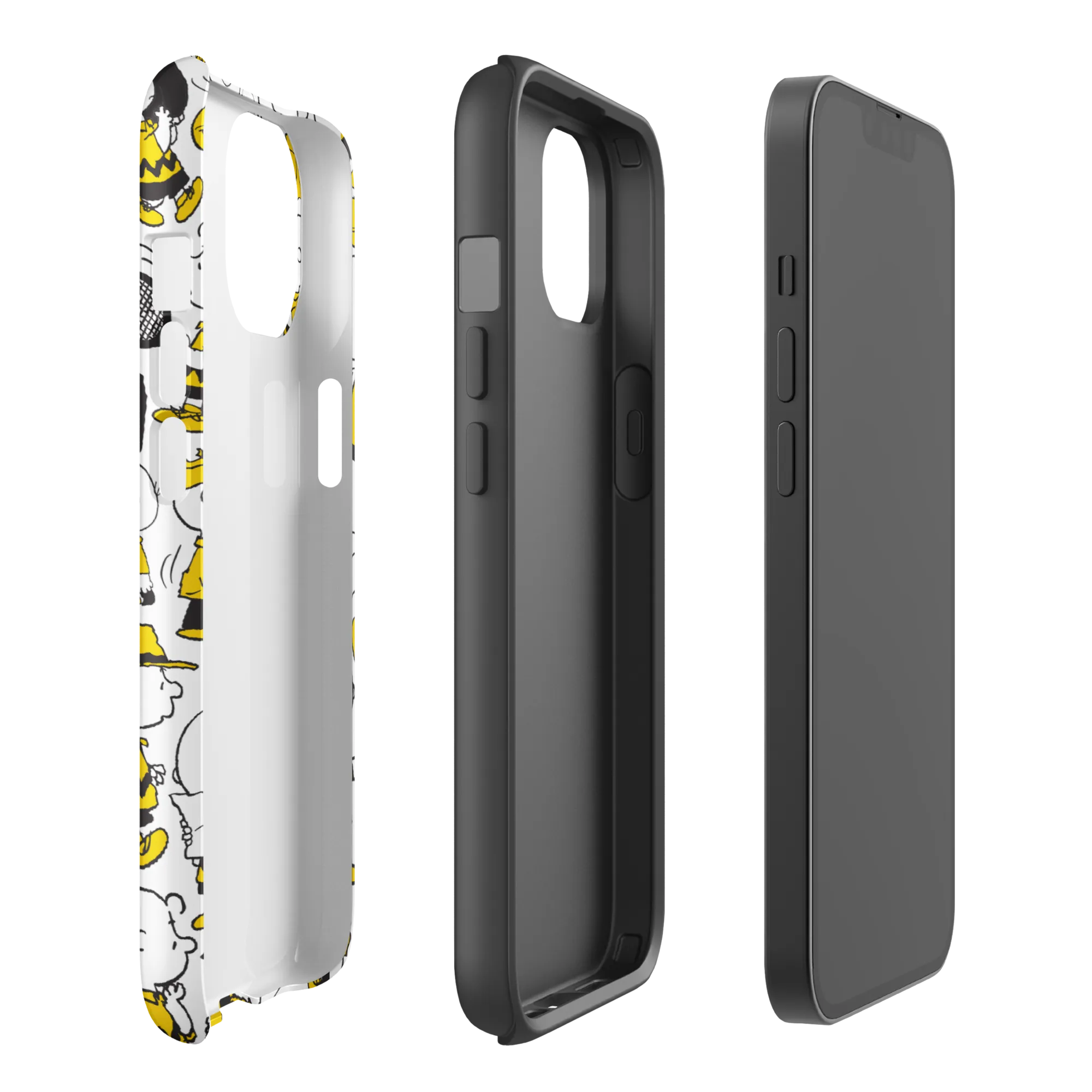 Peanuts Charlie Brown Pattern Tough Phone Case - iPhone