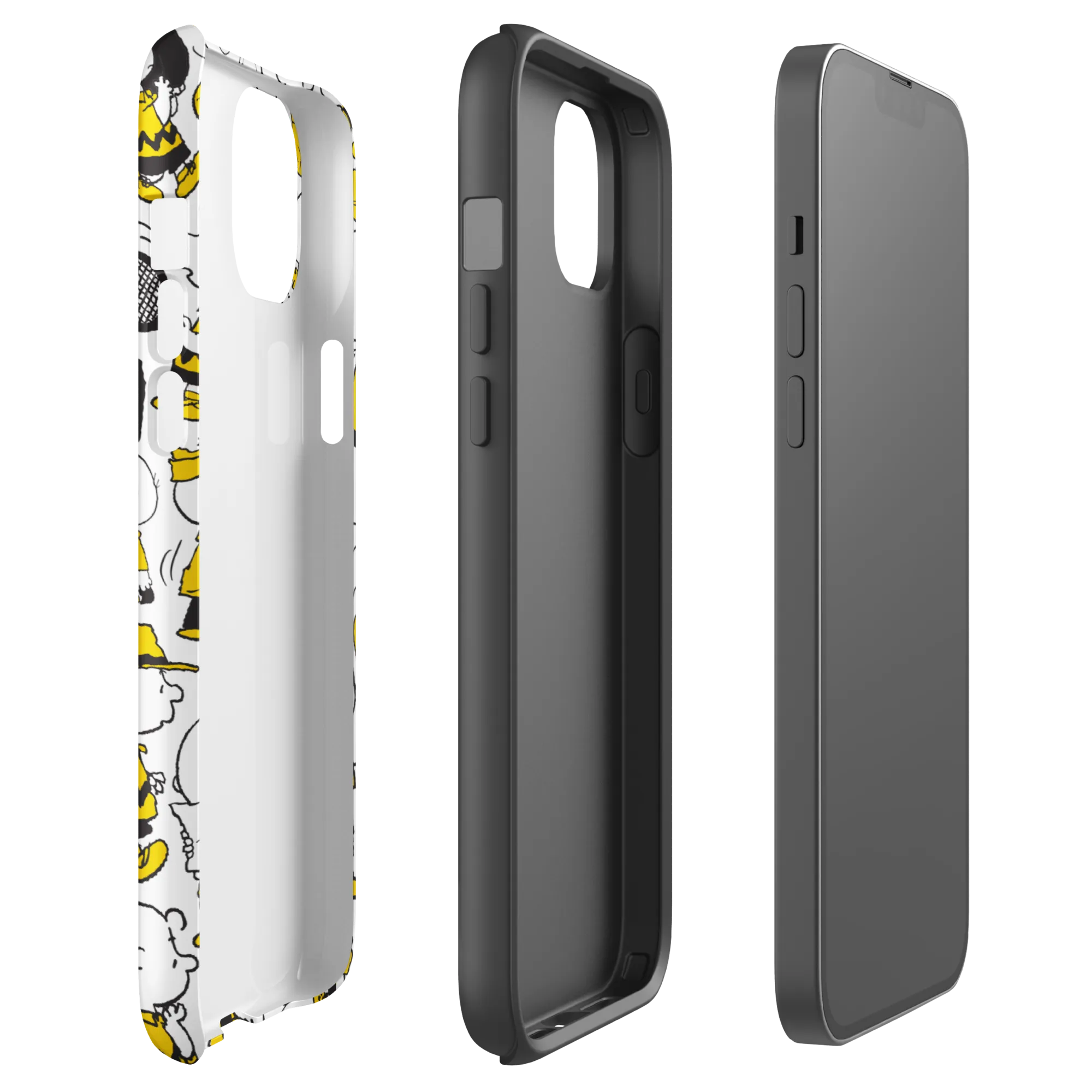 Peanuts Charlie Brown Pattern Tough Phone Case - iPhone