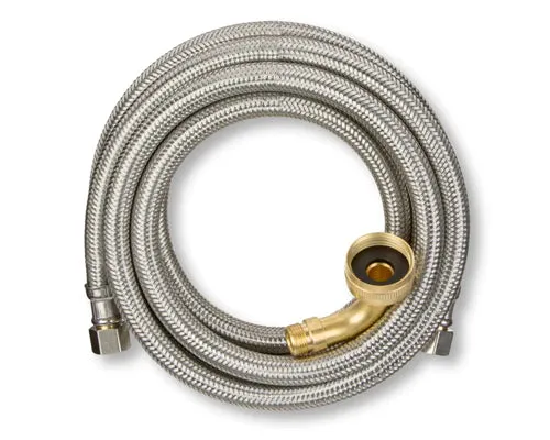 Plumb Pak Lead Free Ice Maker Supply Line, Stainless Steel, 12"