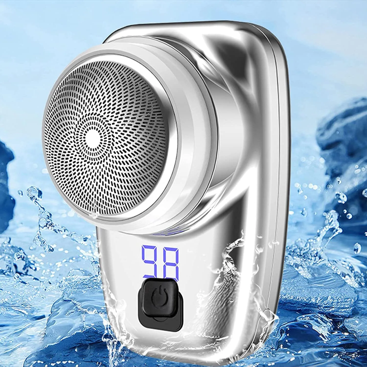 Pocket Size Shaver Wet and Dry Mens Razor