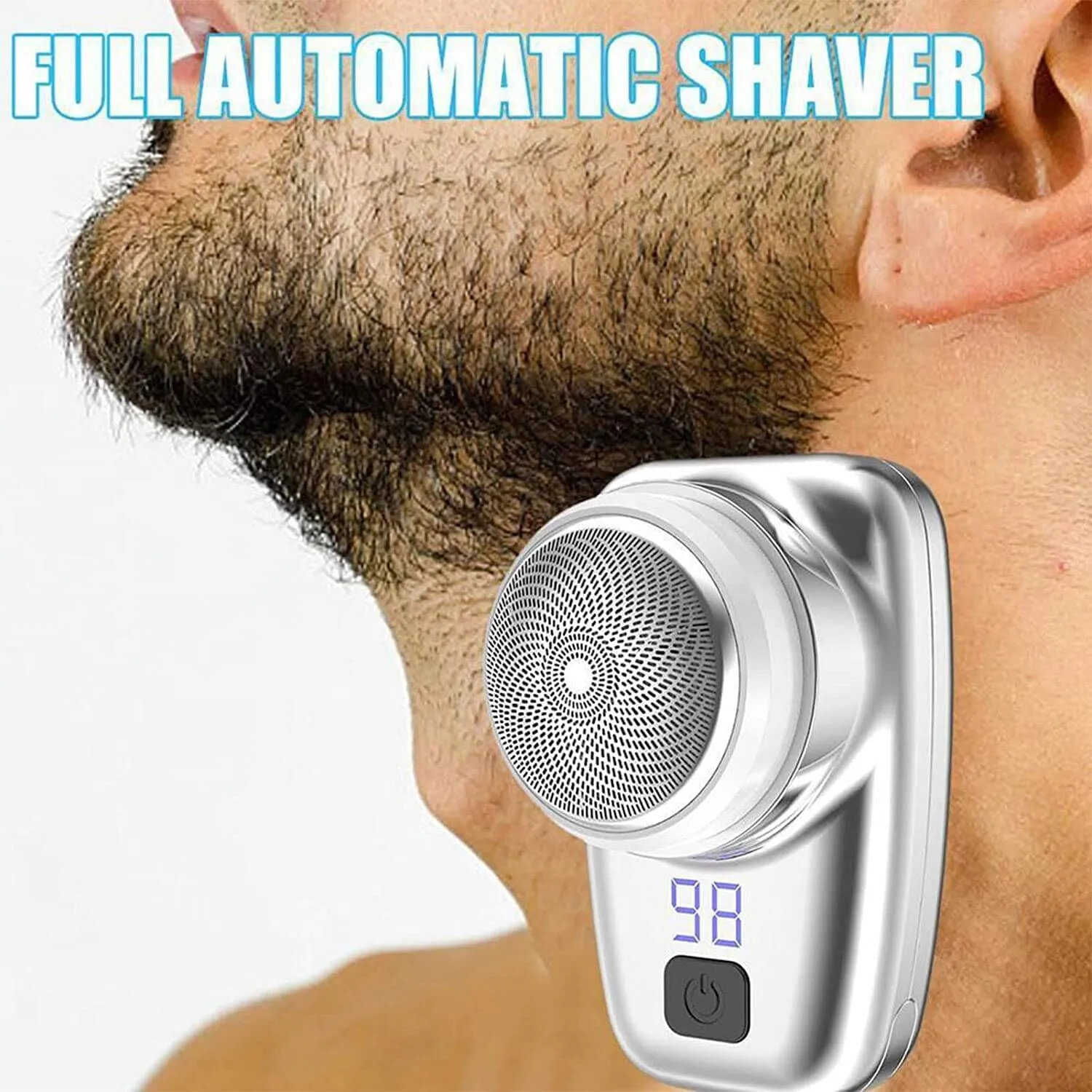 Pocket Size Shaver Wet and Dry Mens Razor