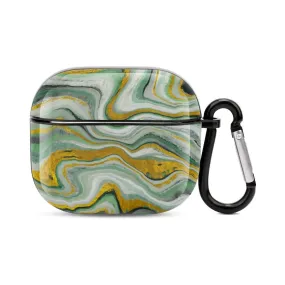 POD Your Photo Personalized Marble Bluetooth Earbuds Case Cover for Airpods 3