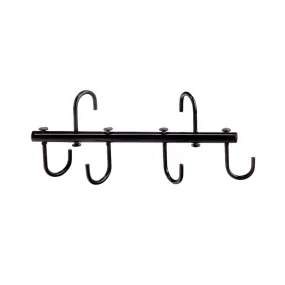 PORTABLE BRIDLE HOLDER WITH HOOKS
