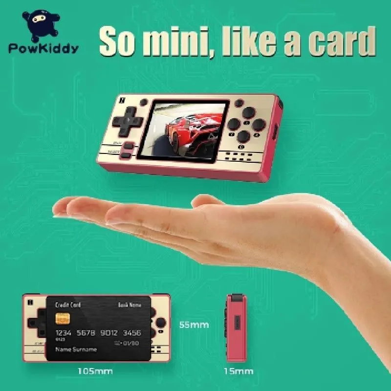 Powkiddy Q20 Mini Open Source 2.4 Inch IPS Screen Handheld Game Console Retro Play Your Retro Favourites On The Move