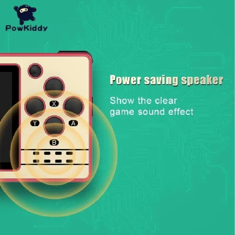 Powkiddy Q20 Mini Open Source 2.4 Inch IPS Screen Handheld Game Console Retro Play Your Retro Favourites On The Move