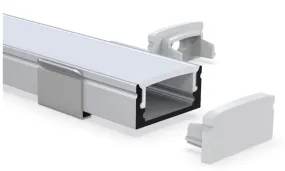 Project LED Strip & Extrusion Kit Aluminium Channel 2m length-PICK UP ONLY