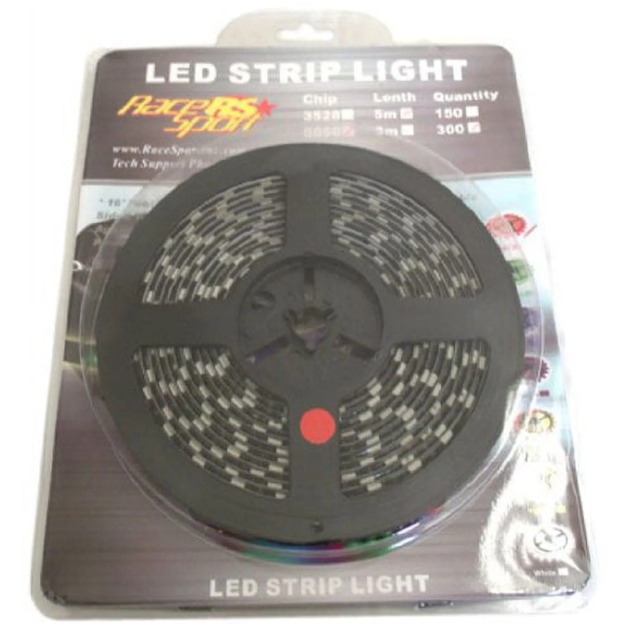 Race Sport RS 5050 LED Light Strip Kits [16ft - 5 Meter] Tape Strip Reel Custom Lighting System