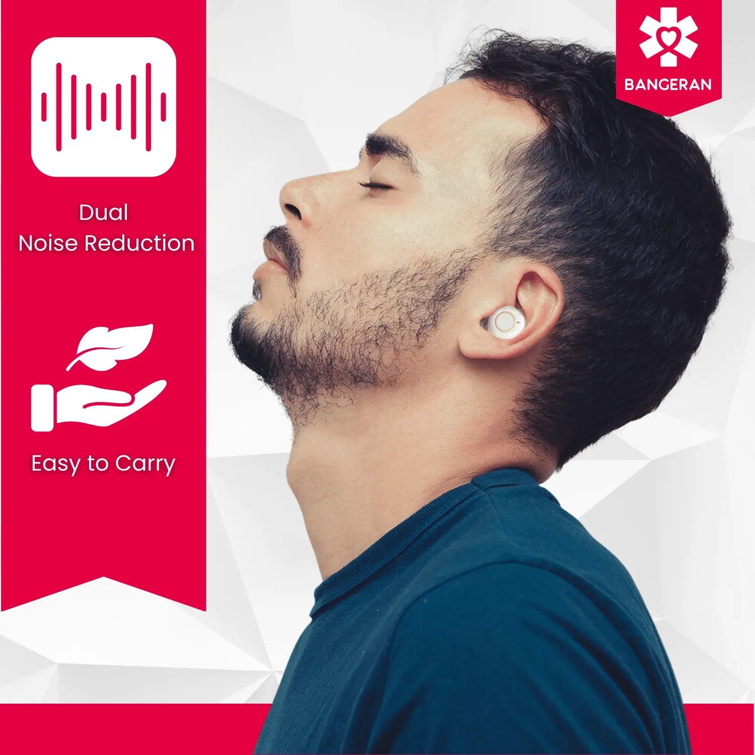 Rechargeable Over the Counter Hearing Amplifier