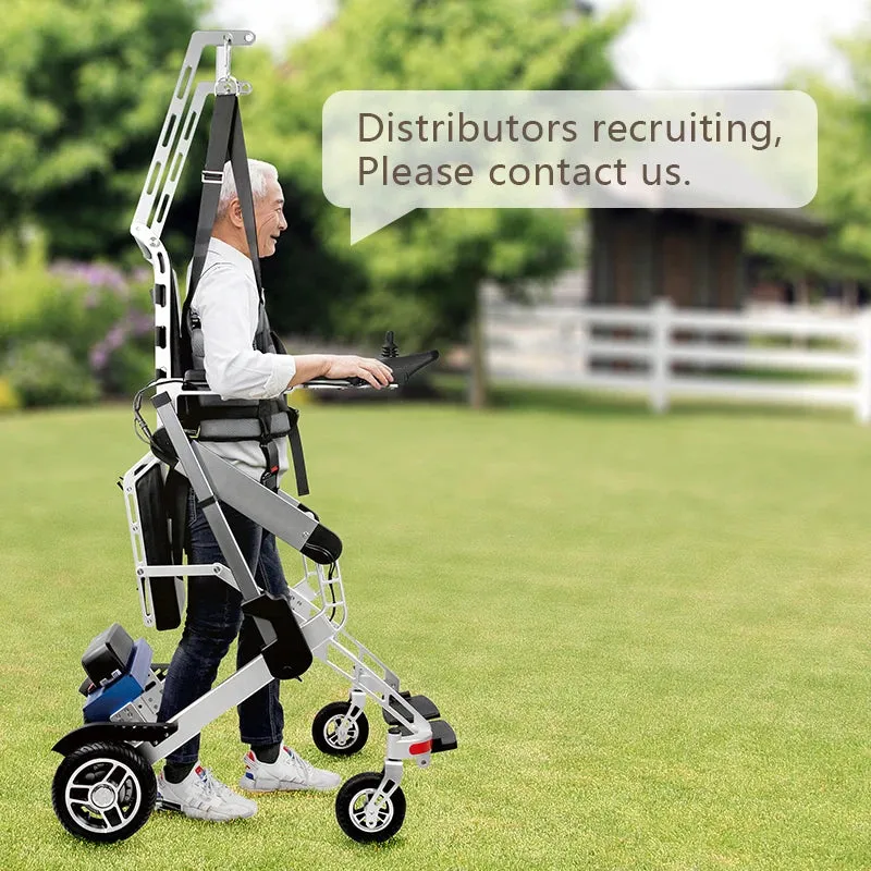 Revolutionize Lower Limb Rehabilitation: Advanced Robotic Rehab Device for Gait Correction & Training I Gait rehabilitation training electric wheelchair I MZW518