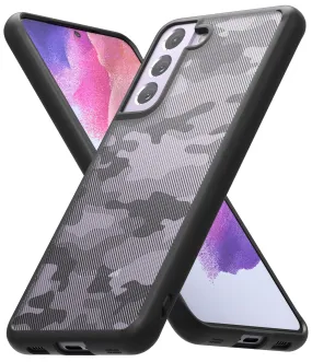 Samsung Galaxy S21 Fe 5G Case Cover| Fusion Series| Matte Camo Black