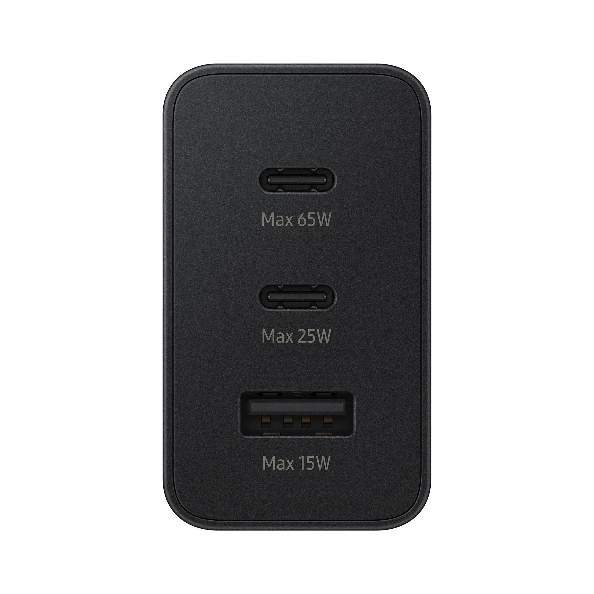 Samsung OEM 65W Trio Wall Charger - Black - 15-09845