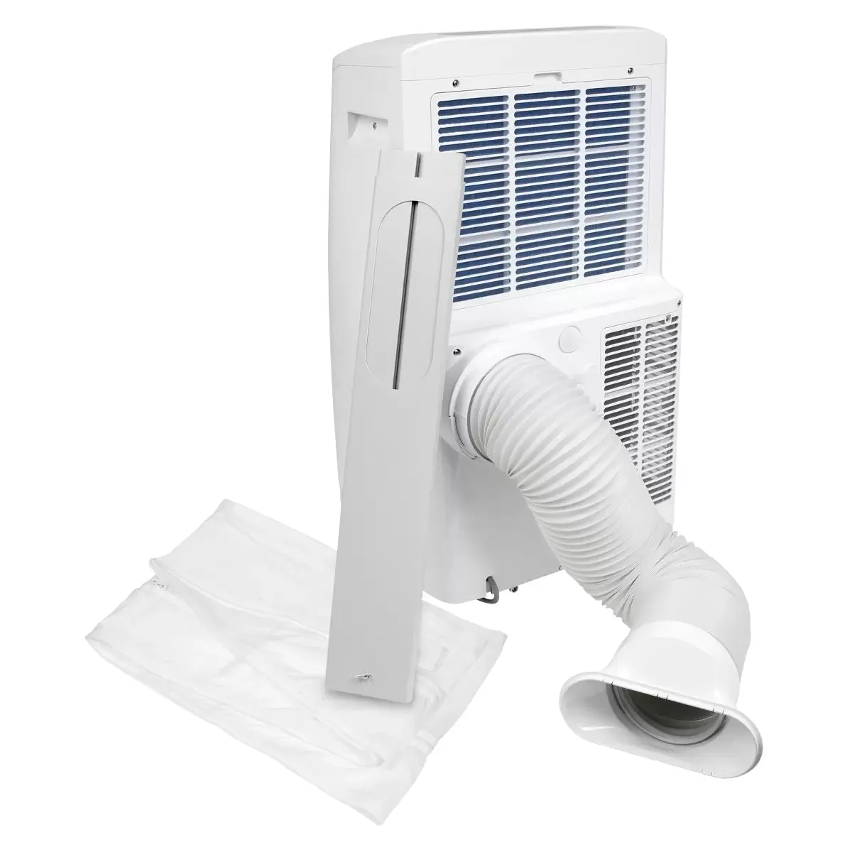 Sealey SAC12000 Portable Air Conditioner/Dehumidifier/Air Cooler/Heater with Window Sealing Kit 12000Btu/hr 240V