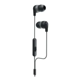 Skullcandy Ink'D  Wired Earbuds W/Mic - Black/Black/Gray