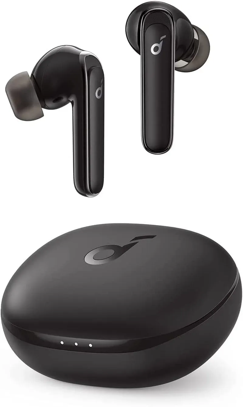 Soundcore by  Life P3 Noise Cancelling Earbuds, Ultra Long 50H Playtime, Fast Charging, Big Bass, Multi-Mode Noise Cancelling, Ai-Enhanced Calls, Wireless Charging, App Control, Bluetooth 5.2