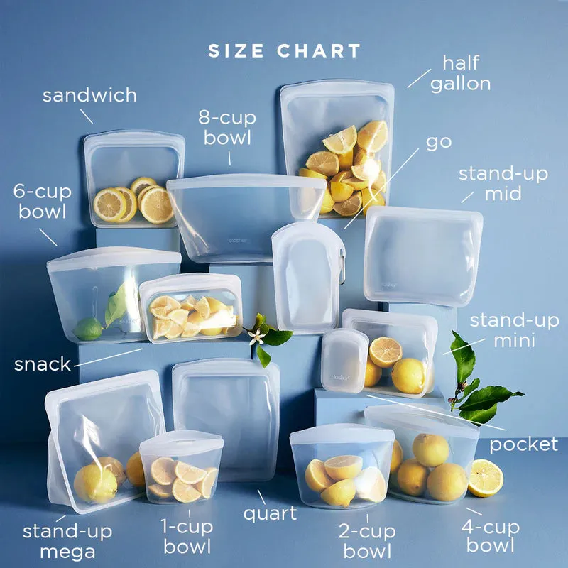 Stasher Reusable Silicone Bag - 1-CUP STASHER BOWL