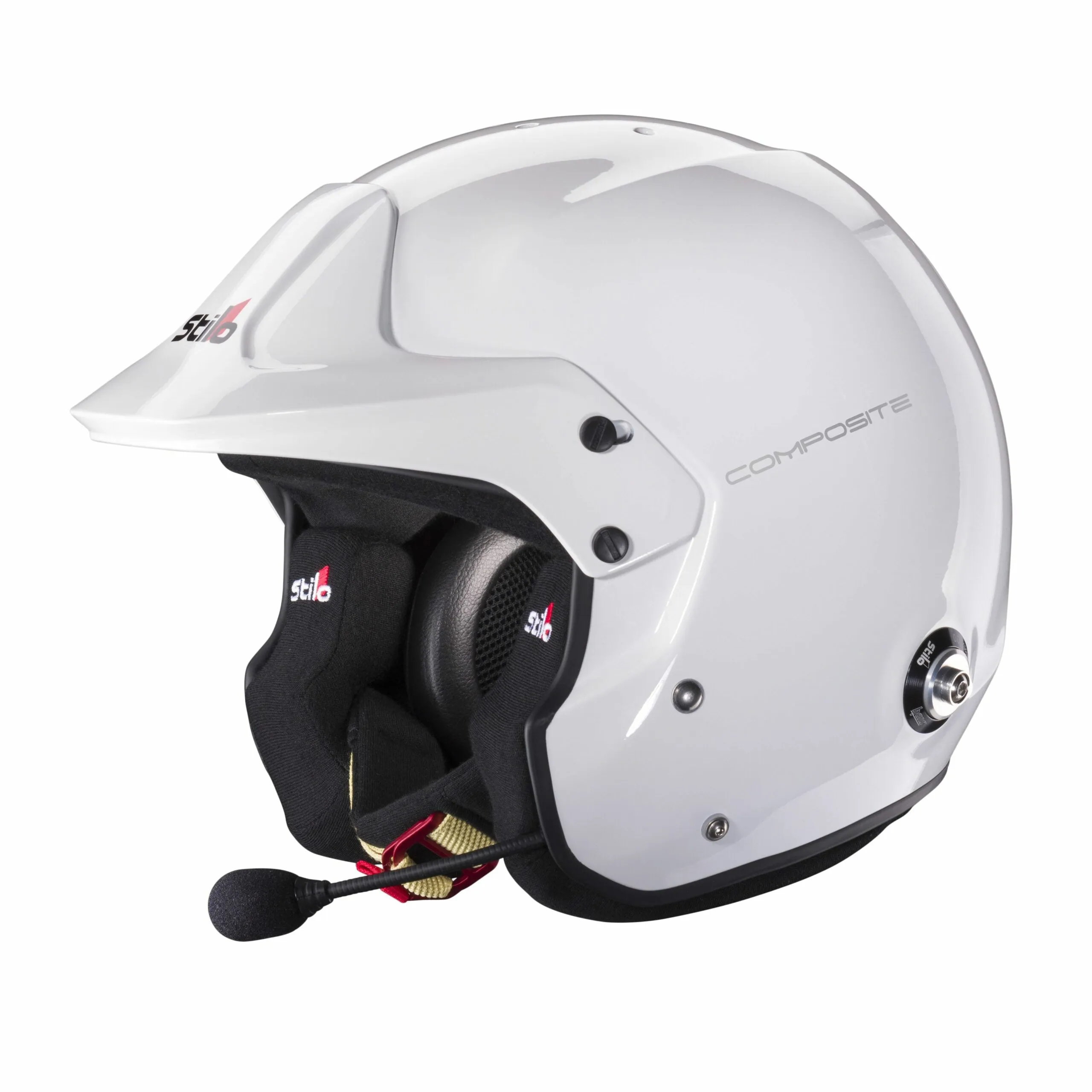Stilo Trophy Plus Venti - Composite open face Helmet White